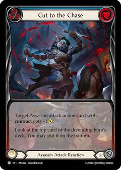 Cut to the Chase (Blue) (Extended Art) (ARK022) [Blitz Deck: The Hunted - Arakni] - Deck Out Gaming