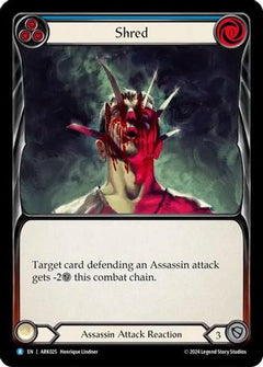 Shred (Blue) (ARK025) [Blitz Deck: The Hunted - Arakni] - Deck Out Gaming