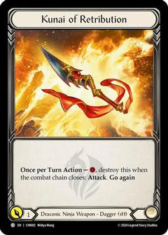Kunai of Retribution (CIN002) [Blitz Deck: The Hunted - Cindra] - Deck Out Gaming