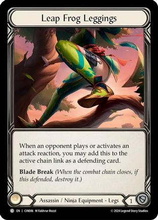 Leap Frog Leggings (CIN006) [Blitz Deck: The Hunted - Cindra] - Deck Out Gaming