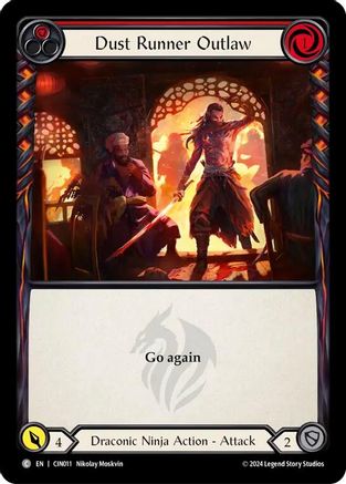 Dust Runner Outlaw (Red) (CIN011) [Blitz Deck: The Hunted - Cindra] - Deck Out Gaming