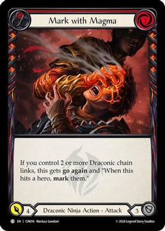 Mark with Magma (Red) (CIN016) [Blitz Deck: The Hunted - Cindra] - Deck Out Gaming