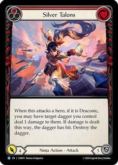 Silver Talons (Red) (CIN019) [Blitz Deck: The Hunted - Cindra] - Deck Out Gaming