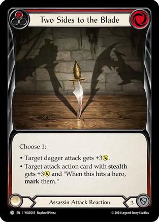 Two Sides to the Blade (WOD015) [Blitz Deck: The Hunted - Arakni, Web of Deceit] - Deck Out Gaming