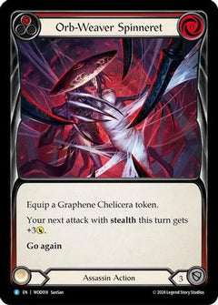 Orb-Weaver Spinneret (Red) (WOD018) [Blitz Deck: The Hunted - Arakni, Web of Deceit] - Deck Out Gaming