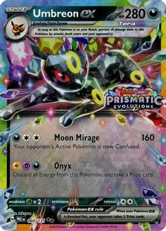 Umbreon ex - 060/131 (Prismatic Evolutions Stamp) (60) [Miscellaneous Cards & Products] Holofoil - Deck Out Gaming
