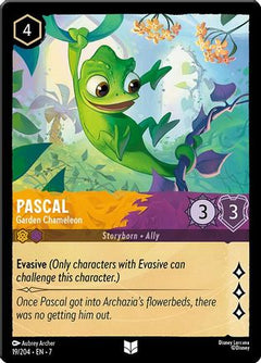 Pascal - Garden Chameleon (19/204) [Archazias Island] Cold Foil - Deck Out Gaming