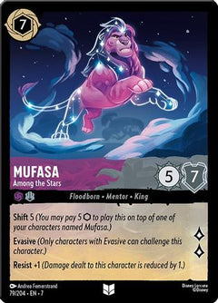 Mufasa - Among the Stars (79/204) [Archazias Island] Cold Foil - Deck Out Gaming
