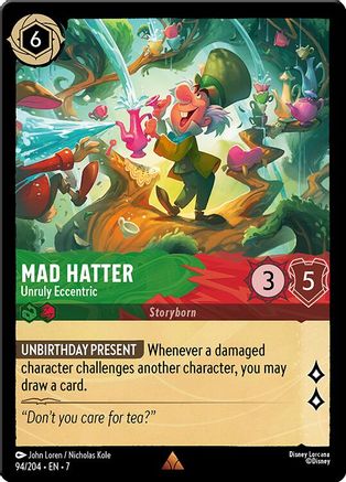 Mad Hatter - Unruly Eccentric (94/204) [Archazias Island] - Deck Out Gaming