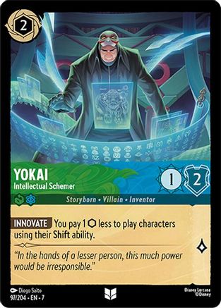 Yokai - Intellectual Schemer (97/204) [Archazias Island] - Deck Out Gaming