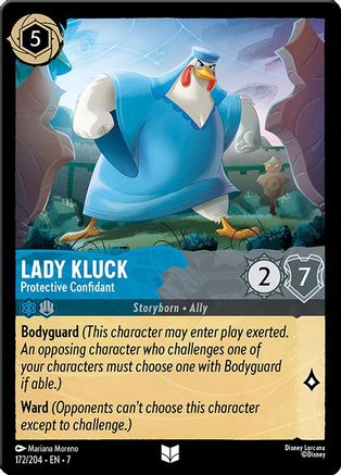 Lady Kluck - Protective Confidant (172/204) [Archazias Island] - Deck Out Gaming