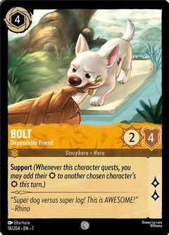 Bolt - Dependable Friend (18/204) [Archazias Island] Cold Foil - Deck Out Gaming