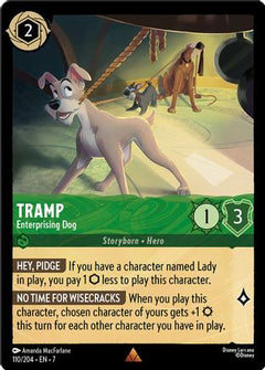 Tramp - Enterprising Dog (110/204) [Archazias Island] - Deck Out Gaming