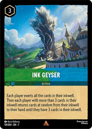 Ink Geyser (119/204) [Archazias Island] - Deck Out Gaming