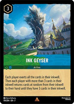 Ink Geyser (119/204) [Archazias Island] Cold Foil - Deck Out Gaming