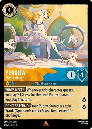Perdita - Playful Mother (2/204) [Archazias Island] Cold Foil - Deck Out Gaming