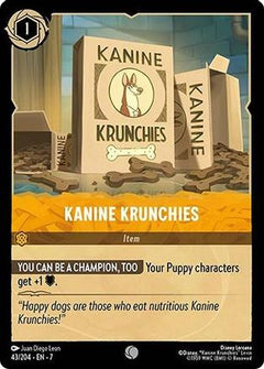 Kanine Krunchies (43/204) [Archazias Island] Cold Foil - Deck Out Gaming