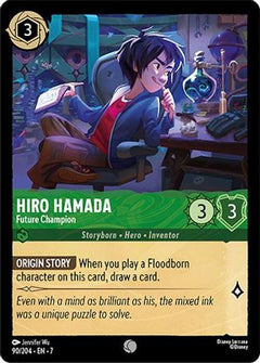 Hiro Hamada - Future Champion (90/204) [Archazias Island] Cold Foil - Deck Out Gaming