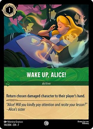 Wake Up, Alice! (116/204) [Archazias Island] Cold Foil - Deck Out Gaming