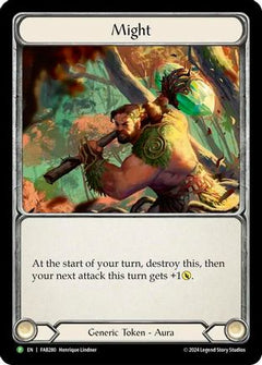 Might - FAB280 (FAB280) [Flesh and Blood: Promo Cards] Cold Foil - Deck Out Gaming