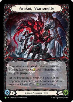 Arakni, Marionette - HER132 (HER132) [Flesh and Blood: Promo Cards] Rainbow Foil - Deck Out Gaming