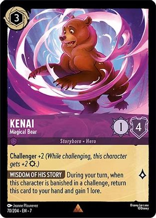 Kenai - Magical Bear (70/204) [Archazias Island] Cold Foil - Deck Out Gaming