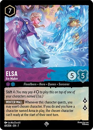 Elsa - Ice Maker (69/204) [Archazias Island] - Deck Out Gaming
