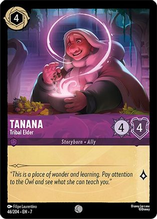 Tanana - Tribal Elder (46/204) [Archazias Island] Cold Foil - Deck Out Gaming