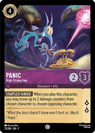 Panic - High-Strung Imp (75/204) [Archazias Island] Cold Foil - Deck Out Gaming