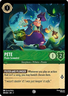 Pete - Pirate Scoundrel (89/204) [Archazias Island] - Deck Out Gaming