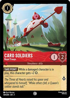 Card Soldiers - Royal Troops (129/204) [Archazias Island] - Deck Out Gaming