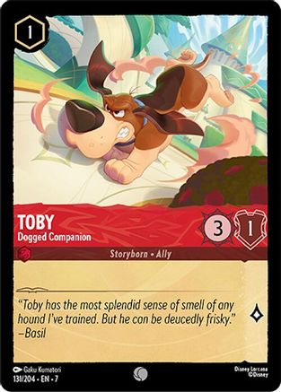 Toby - Dogged Companion (131/204) [Archazias Island] - Deck Out Gaming