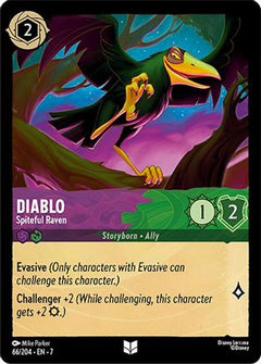 Diablo - Spiteful Raven (66/204) [Archazias Island] - Deck Out Gaming