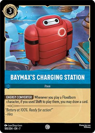 Baymax's Charging Station (180/204) [Archazias Island] Cold Foil - Deck Out Gaming