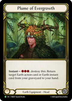 Plume of Evergrowth (Golden) - FAB257 (FAB257) [Flesh and Blood: Promo Cards] Cold Foil - Deck Out Gaming