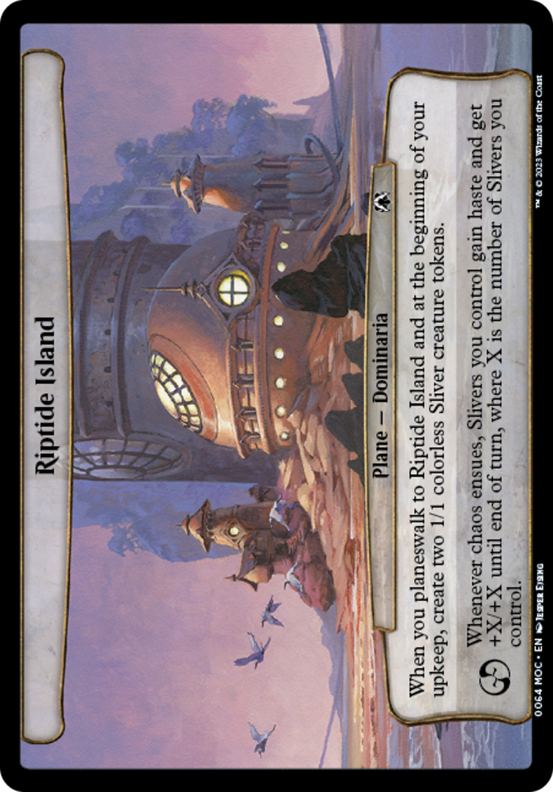 Riptide Island (64) [March of the Machine Commander] - Deck Out Gaming