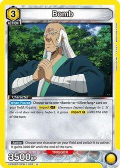 Bomb (002) (UE06BT/OPM-1-002) [UE06BT: One Punch Man] - Deck Out Gaming