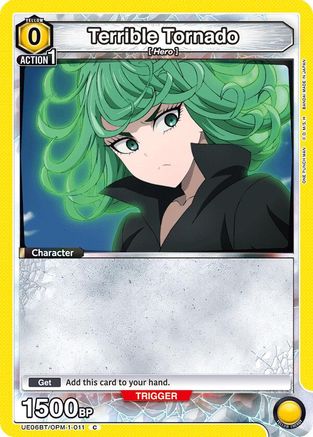 Terrible Tornado (011) (UE06BT/OPM-1-011) [UE06BT: One Punch Man] - Deck Out Gaming