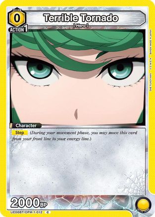 Terrible Tornado (012) (UE06BT/OPM-1-012) [UE06BT: One Punch Man] - Deck Out Gaming