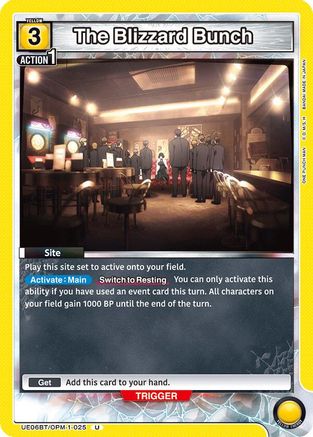 The Blizzard Bunch (UE06BT/OPM-1-025) [UE06BT: One Punch Man] - Deck Out Gaming