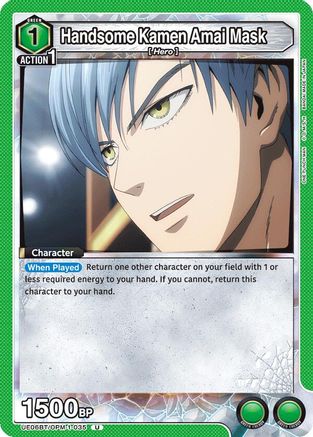 Handsome Kamen Amai Mask (UE06BT/OPM-1-035) [UE06BT: One Punch Man] - Deck Out Gaming