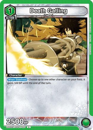 Death Gatling (UE06BT/OPM-1-037) [UE06BT: One Punch Man] - Deck Out Gaming