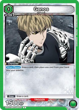 Genos (046) (UE06BT/OPM-1-046) [UE06BT: One Punch Man] - Deck Out Gaming