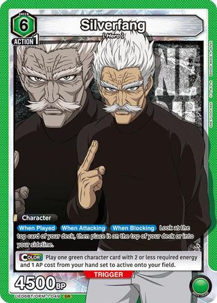 Silverfang (049) (UE06BT/OPM-1-049) [UE06BT: One Punch Man] Foil - Deck Out Gaming