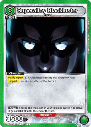 Superalloy Blackluster (UE06BT/OPM-1-054) [UE06BT: One Punch Man]