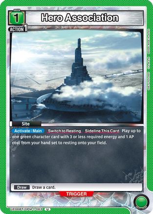 Hero Association (UE06BT/OPM-1-063) [UE06BT: One Punch Man] - Deck Out Gaming