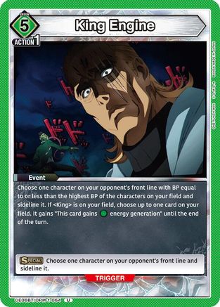King Engine (UE06BT/OPM-1-064) [UE06BT: One Punch Man] - Deck Out Gaming