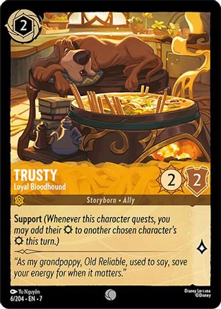 Trusty - Loyal Bloodhound (6/204) [Archazias Island] - Deck Out Gaming