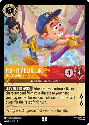 Fix-It Felix, Jr. - Pint-Sized Hero (22/204) [Archazias Island] - Deck Out Gaming