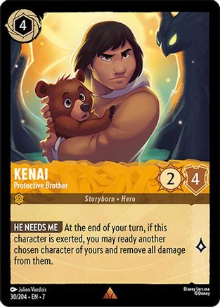 Kenai - Protective Brother (30/204) [Archazias Island] Cold Foil - Deck Out Gaming